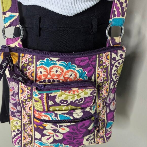 Vera Bradley multicolor crossbody bag - Picture 4 of 8